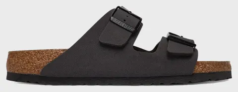 BIRKENSTOCK S26 SYNTHETICS ARIZONA BFBC VELVET GRAY/BLACK BUCKLES 35 - 50 REGULAR SEASONAL ΠΑΠΟΥΤΣΙ UNISEX 1032045003550-VELGRABLA DarkSlateGrey