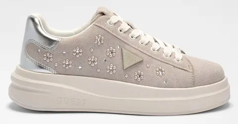 GUESS ELBINA12 ΠΑΠΟΥΤΣΙ ΓΥΝΑΙΚΕΙΟ FLJE12FAB12-OFWHI Ecru