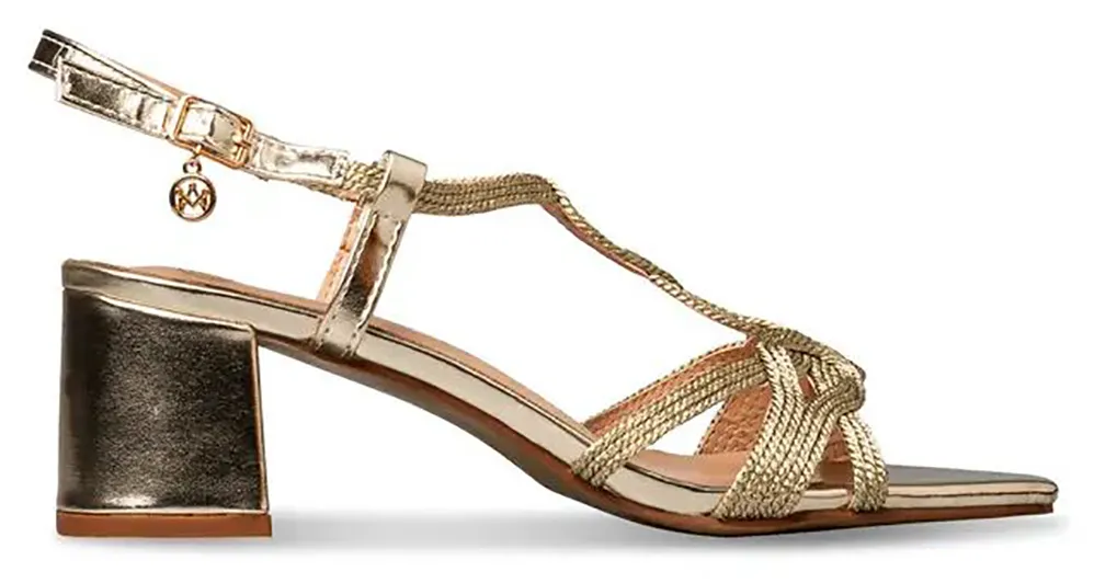 ENVIE ΓΥΝΑΙΚΕΙA ΥΠΟΔΗΜΑΤΑ ΣΥΝΘ. ΠΕΔΙΛΑ E37-23189-GOLD Gold