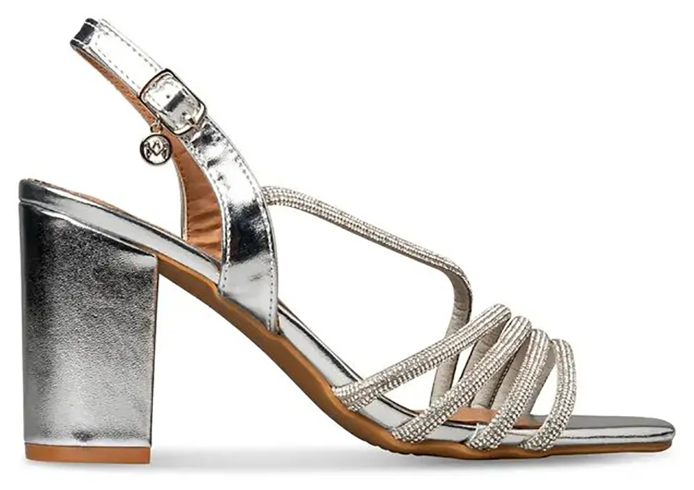 ENVIE ΓΥΝΑΙΚΕΙA ΥΠΟΔΗΜΑΤΑ ΣΥΝΘ. ΠΕΔΙΛΟ E37-23184-SILVER MetallicSilver