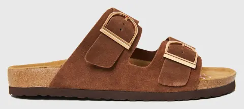 FUNKY BUDDHA Sandals & Platforms FBL013-118-08-Coconut Shell Chocolate
