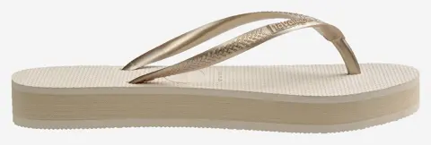 HAVAIANAS HAV. SLIM FLATFORM 4144537-00121 Biege