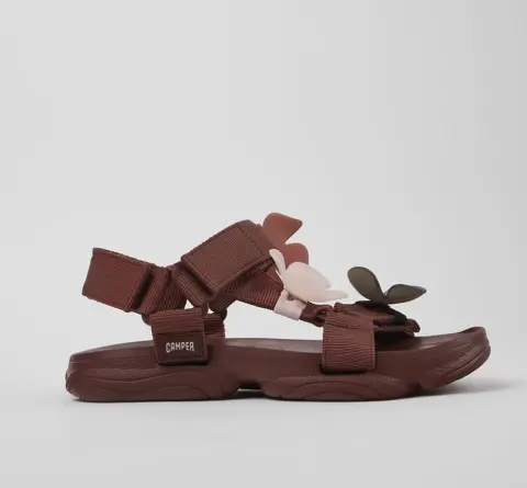 CAMPER Web.Garnet Flowers Mult/KarstS.Ry Garnet K201794-011-011 Bordeux