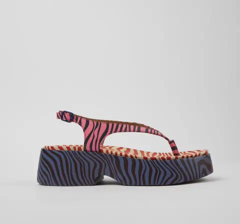 CAMPER Gobi Sandia Wavy Nudo/Tasha Garnet Waves K201859-003-003 Multi