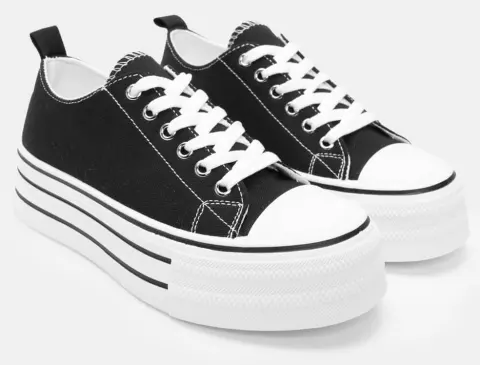 Sneakers Δίσολα - Μαύρο