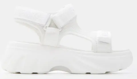 Sneakers Sandals με Λουράκια Scratch - Λευκό